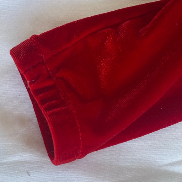 BCBGirls Red Velvet Holiday Tunic Size 4T - Picture 7 of 11